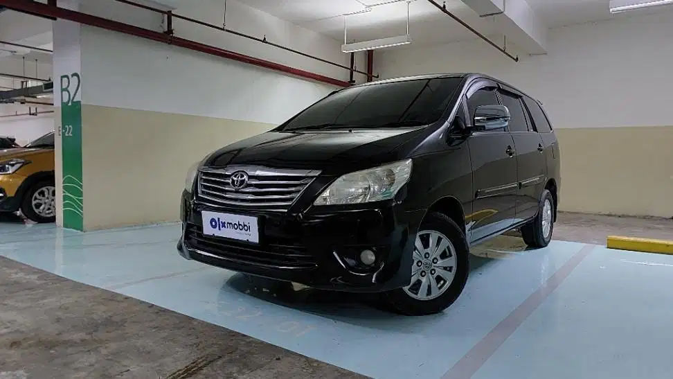 DP MURAH Toyota Kijang Innova 2.5 G Solar-AT 2013 Hitam CBRXB
