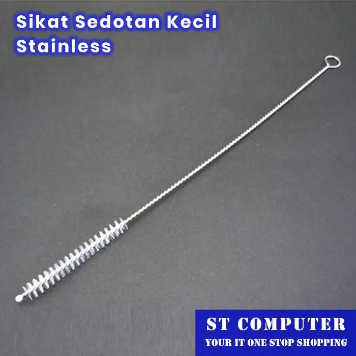 Sikat Sedotan Kecil Stainless