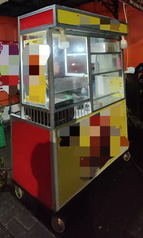 Steling Burger Gerobak Burger