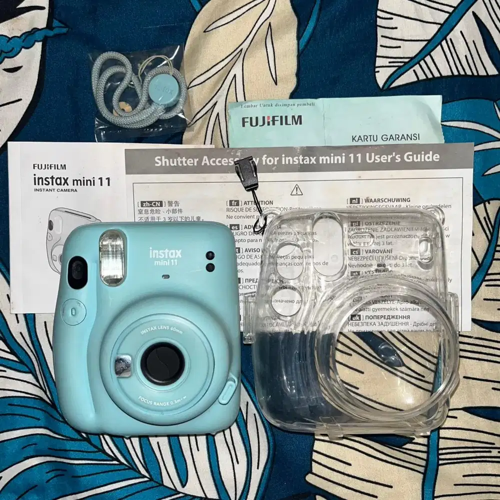 FUJIFILM INSTAX MINI 11 SKY BLUE KAMERA POLAROID