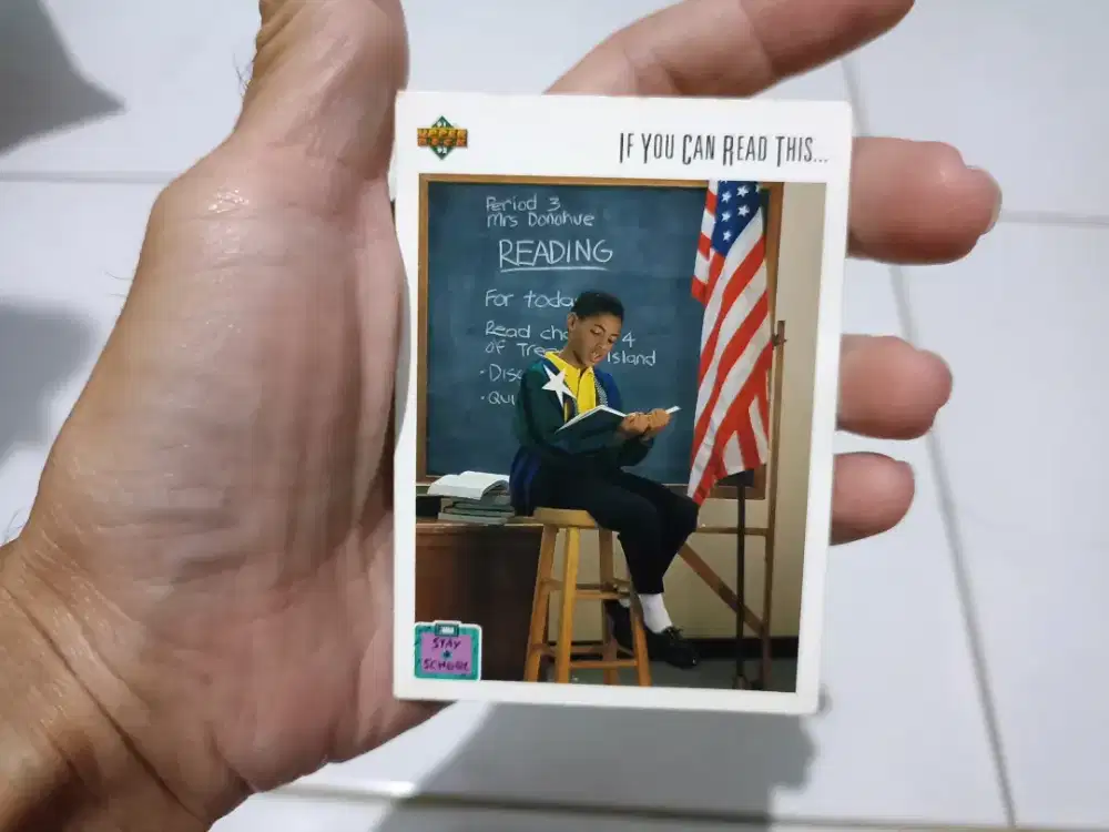 Kartu Basket Rare Michael Jordan Original USA