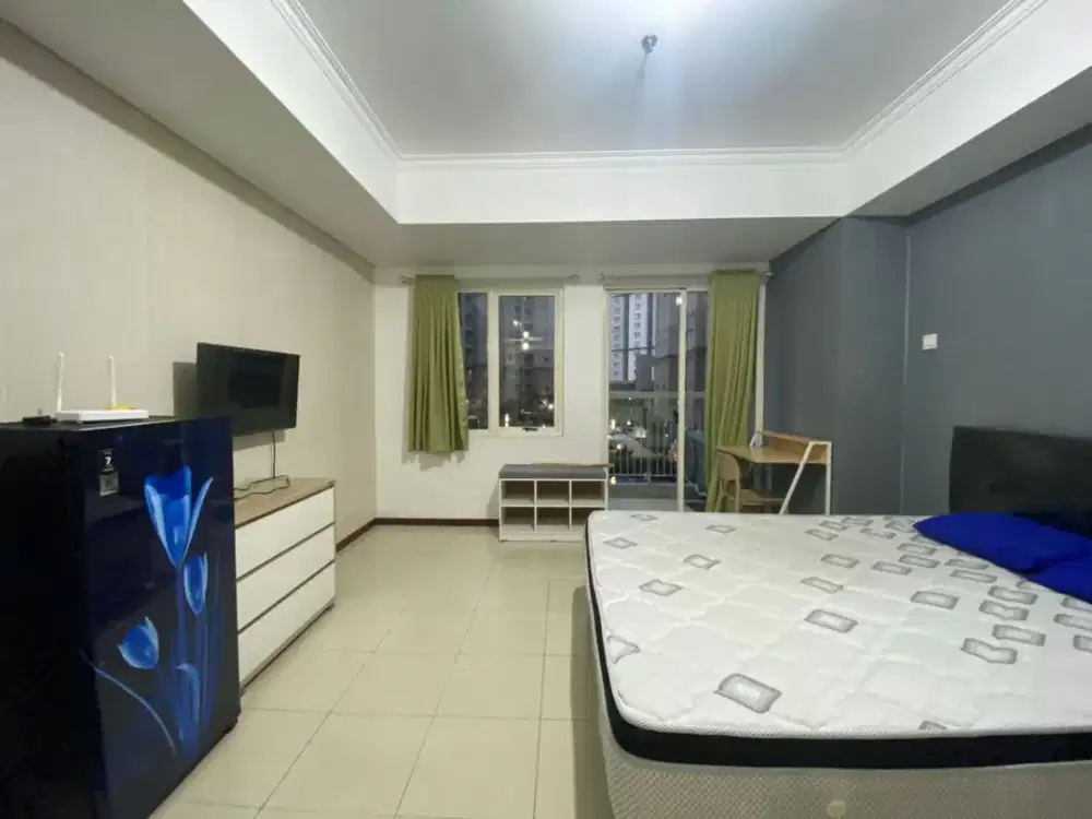 Studio SIAP HUNI lantai rendah Apt.Royal Mediterania Garden Tanjung Duren