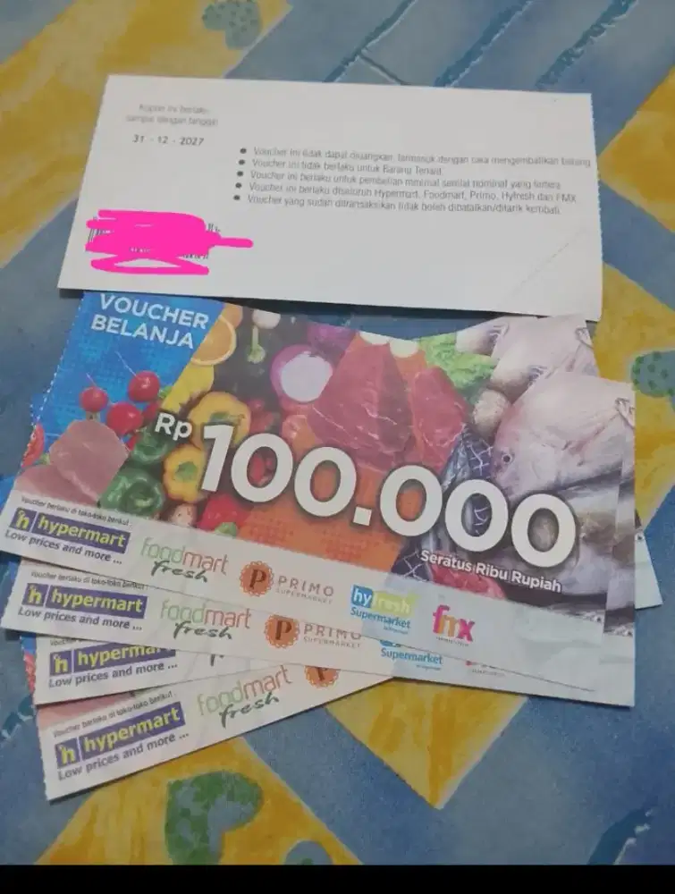 Voucer Belanja Rp 500.000