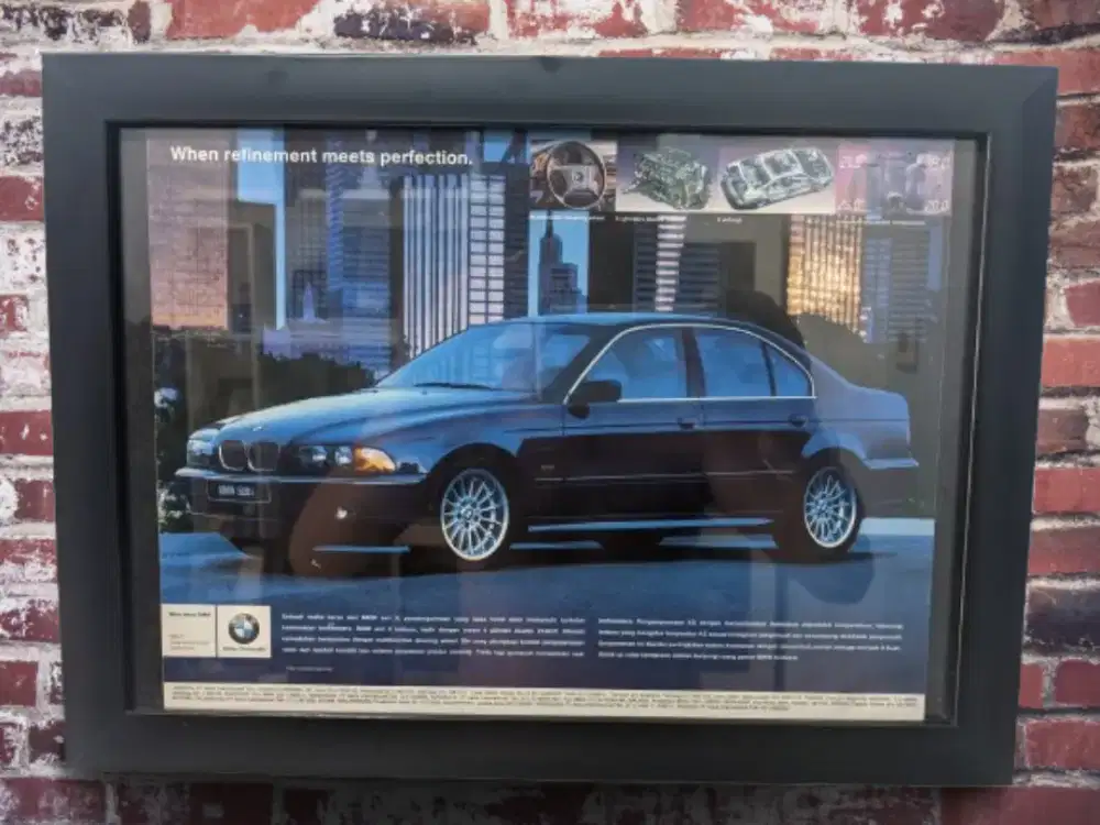 Iklan jadul original BMW E39