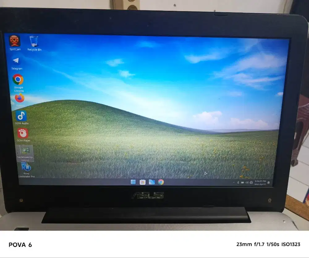 Laptop Asus i3 5th/Ram 6gb/SSD/kantor,pelajar,usaha,Game,Design
