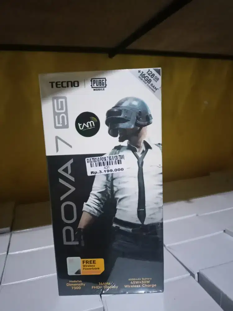 TECNO POVA 7 5G 8/256 ATLANTIS DAHSYAT