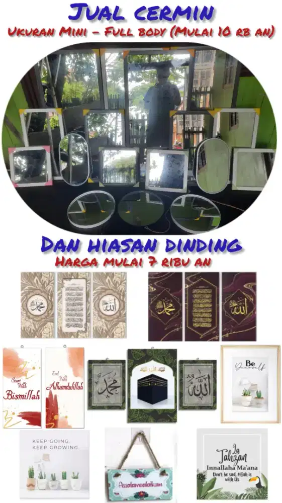 Promo cermin & hiasan dinding