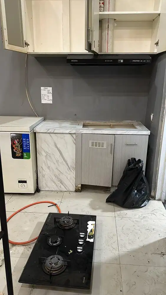 KOMPOR RINAI TANAM & COOKER HOOD