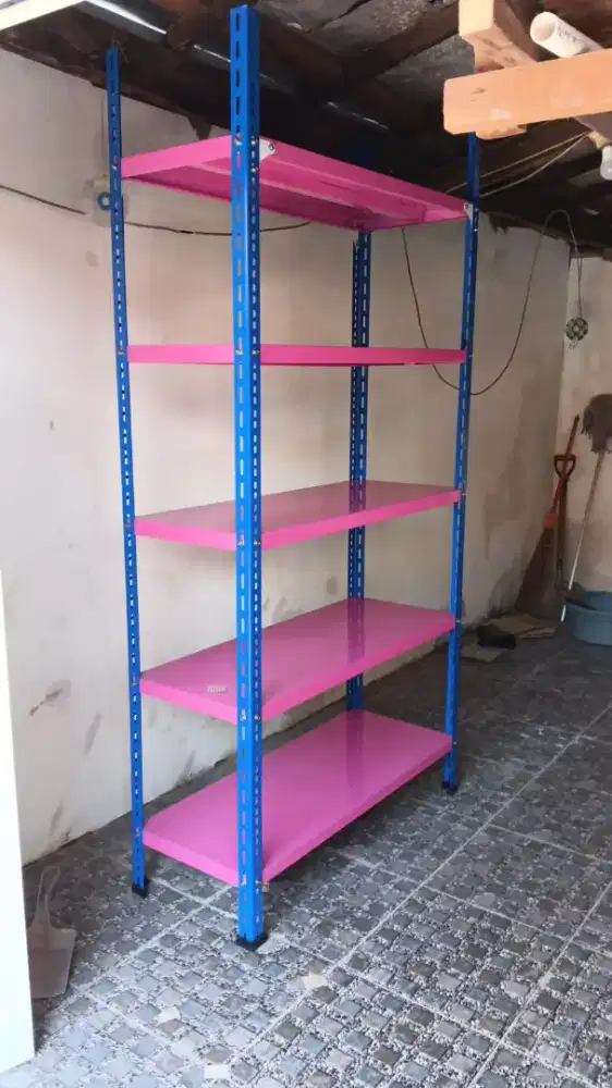 Rak gudang rak besi rak buku
