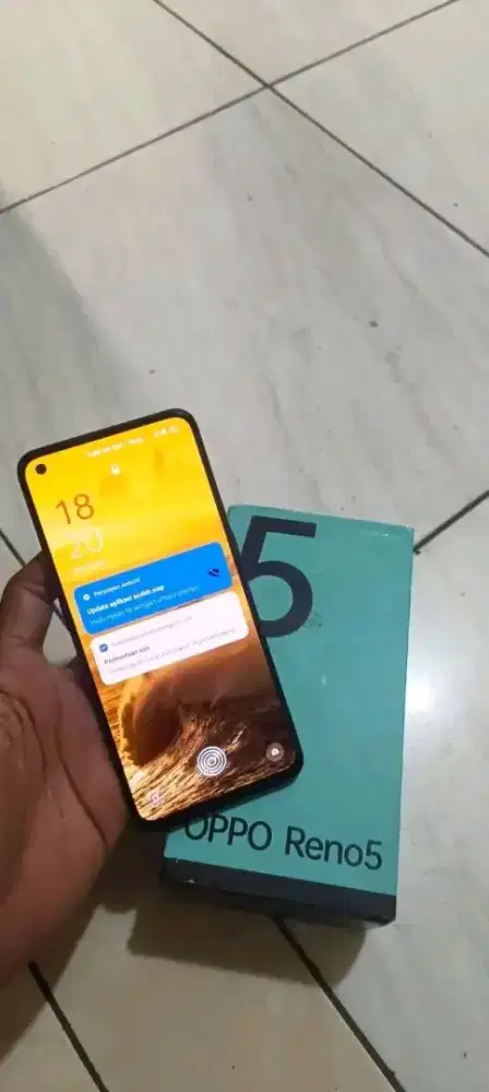 Oppo Reno 5 fullset ram 8/128