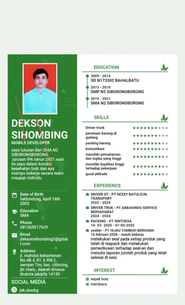 Nyari kerja an khusus Hari minggu Dan taggl merah