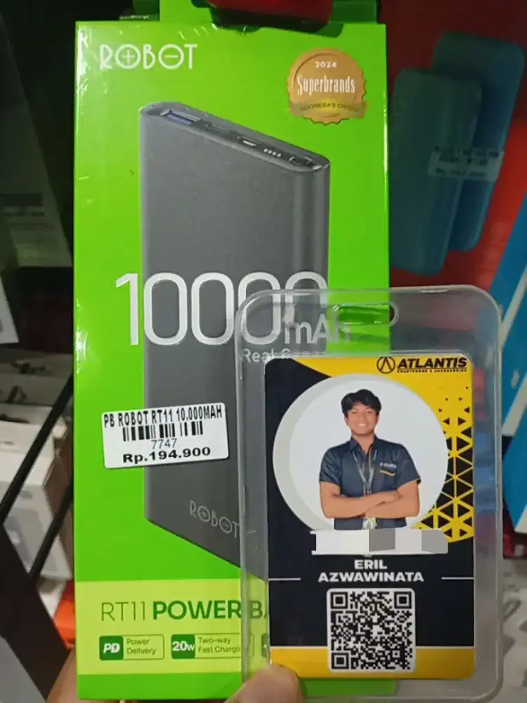 PB ROBOT RT11 10.000MAH l ATLANTIS DAHSYAT