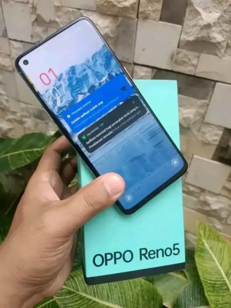 Oppo reno 5 fullset ram 8/128