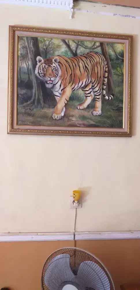 Dijual lukisan cat kanvas