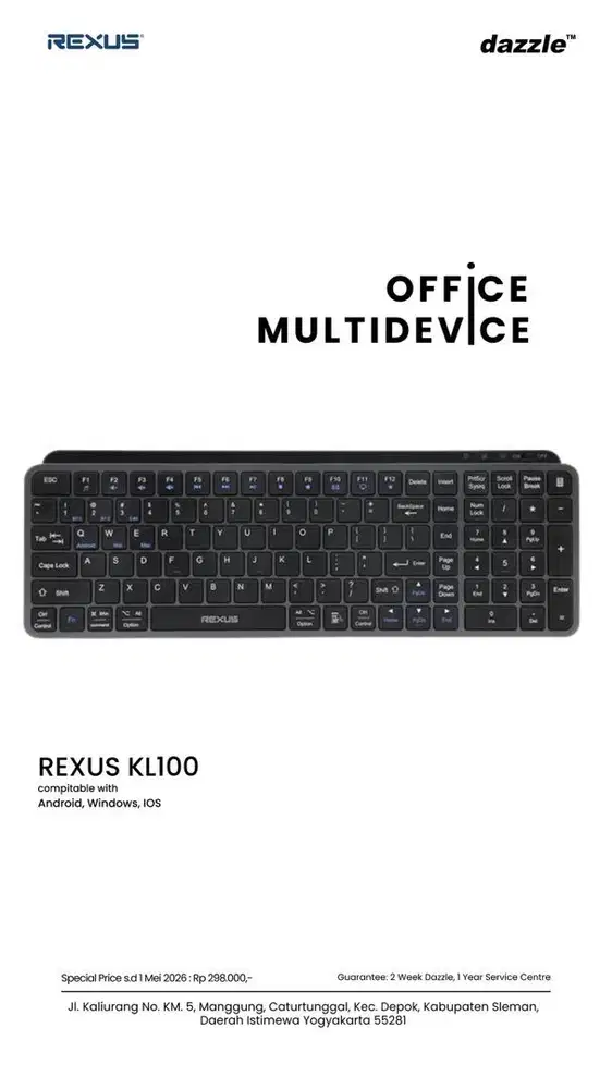 Rexus KL100 MULTIDEVICE