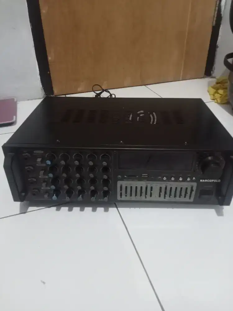 Amplifier Mixer Karaoke Marcopolo