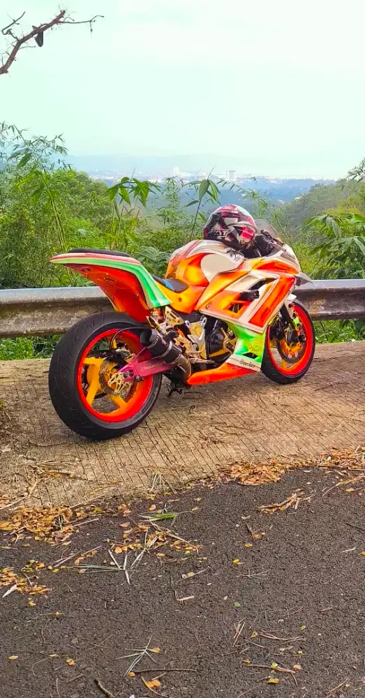 Ninja 250fi old full modifikasi