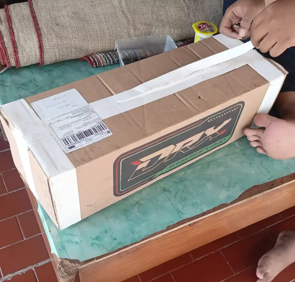 KNALPOT DRX BEAT DELUXE TABUNG VARIO