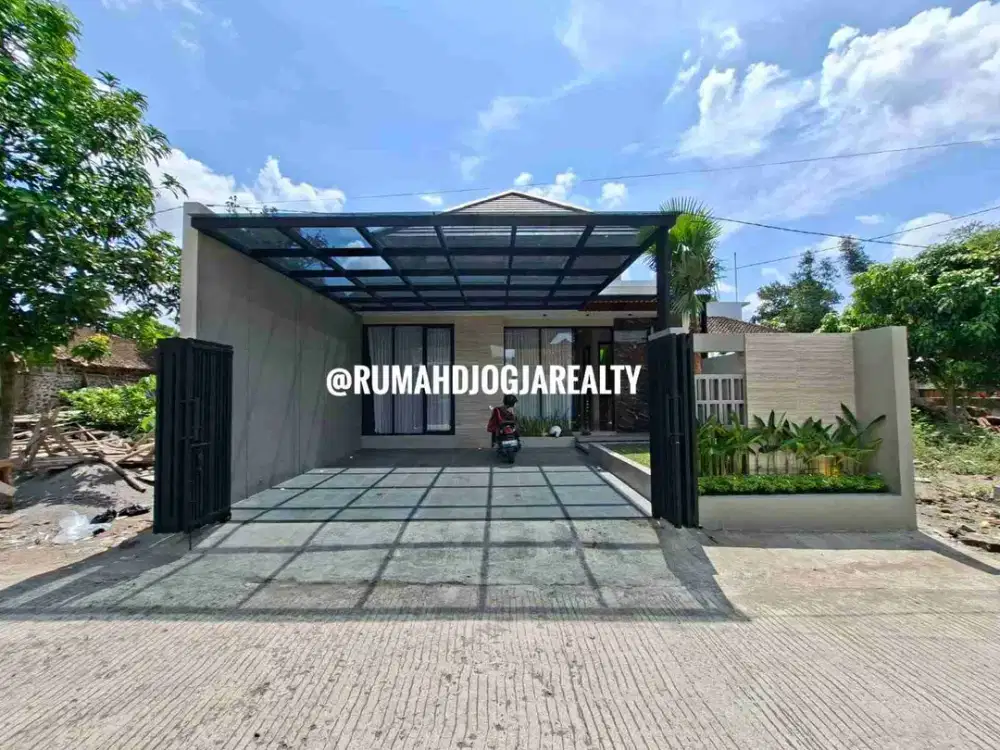 Rumah Baru Modern Full Furnish Tanah Luas Di Kujonsari Purwomartani