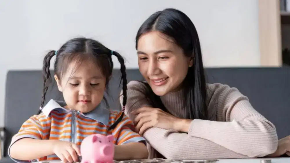 Art momong sayang anak kecil