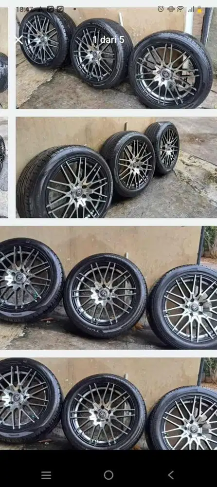 Jual ban dan velg innova
