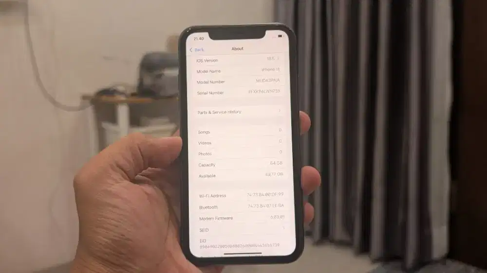 Iphone 11 64GB RESMI IBOX boleh TT BACA IKLAN