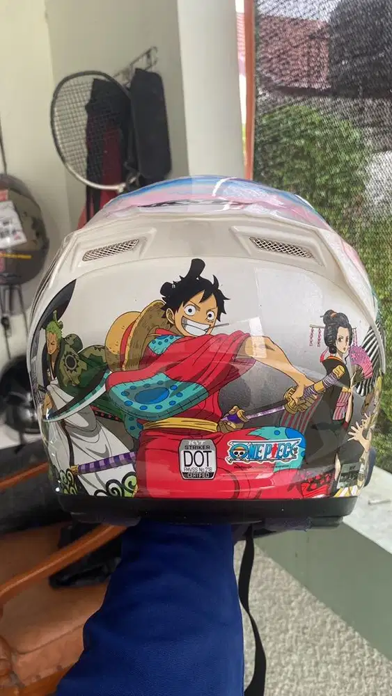 Jual helm full face kyt strike edisi one piece