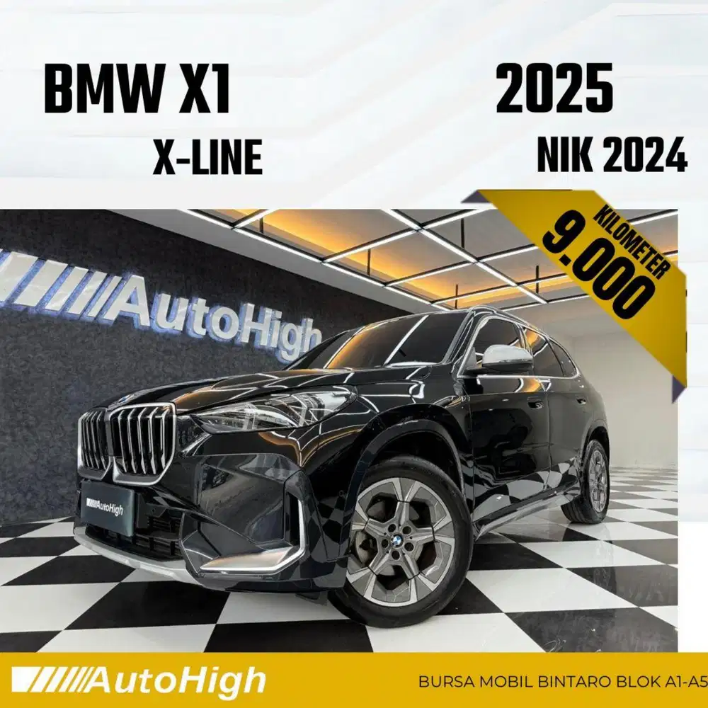 DP10% [Km9.000] X1 X-Line 2024 Black Reg 2025 #AUTOHIGH