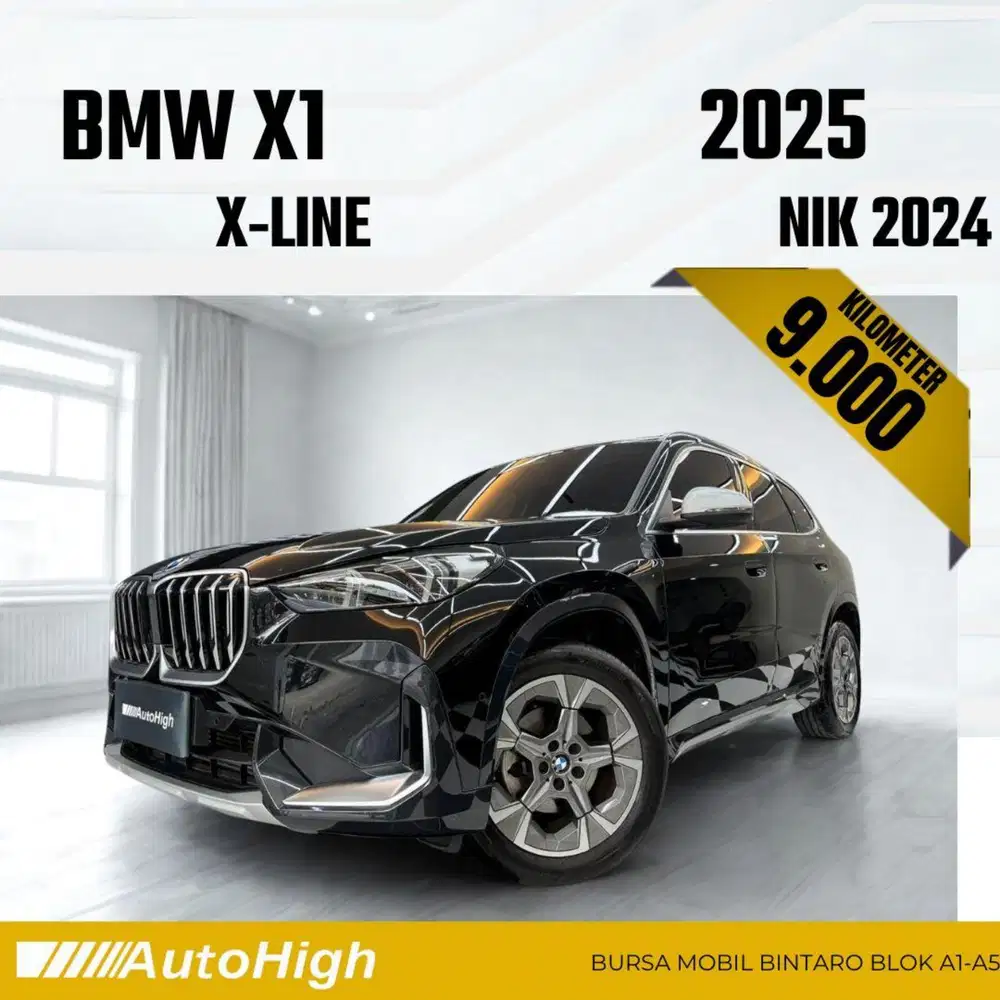 DP10% [Km9.000] X1 X-Line 2024 Black Reg 2025 #AUTOHIGH