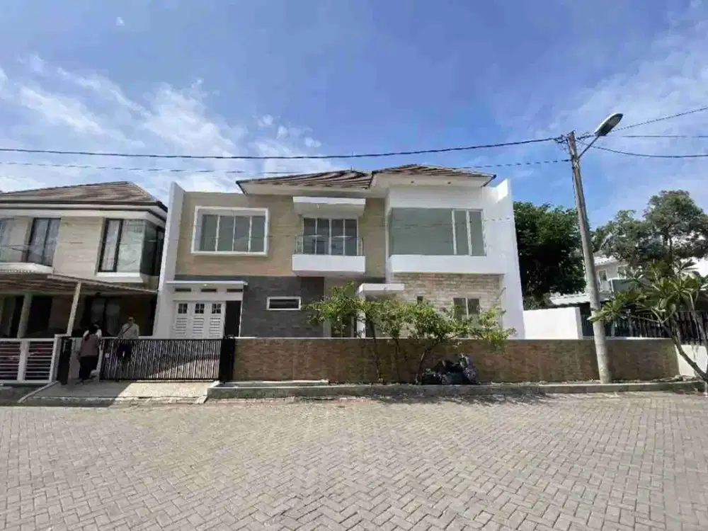 PANTAI MENTARI BARU GRESS ‼️ Rumah Lebar 14 Surabaya Timur Row Jalan 3 Mobil