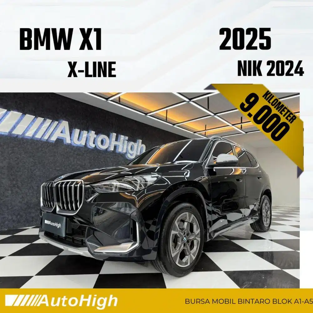 DP10% [Km9.000] X1 X-Line 2024 Black Reg 2023 #AUTOHIGH