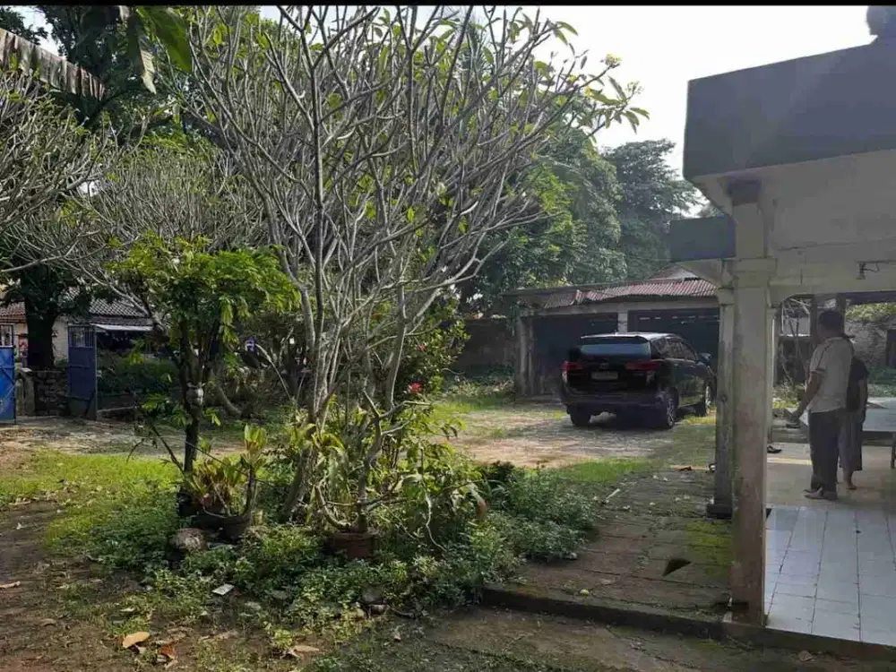 Jual tanah di jalan raya di Bantar Kambing.Strategis.