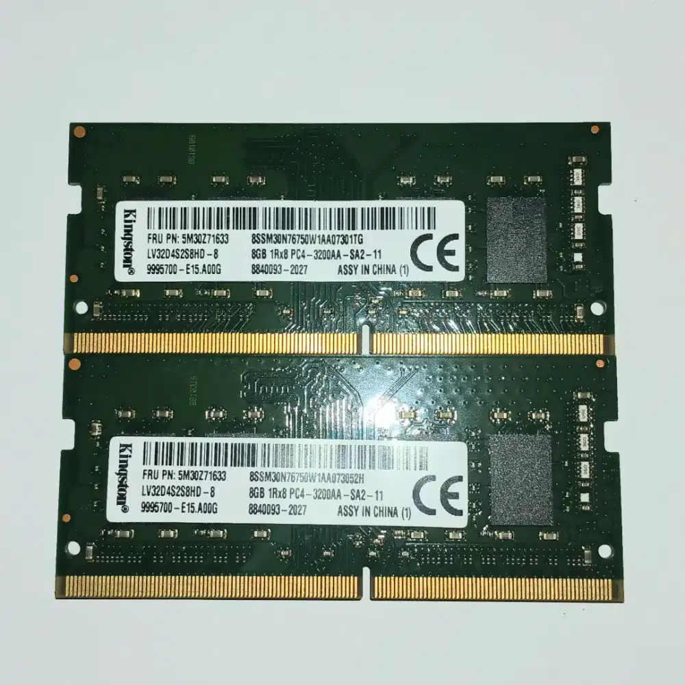 RAM Kingston 8GB SODIMM 3200 MHz PC4