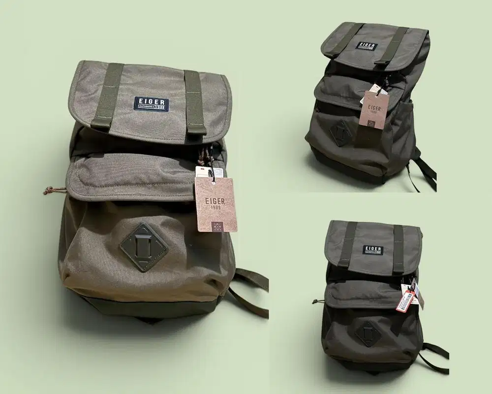 Tas Original Eiger SEKEN mulus pisan seperti baru - EIGER daypack 21L