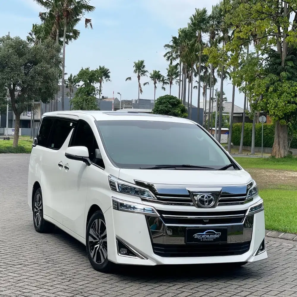 Vellfire G ATPM 2018 TSS Facelift Pajak Baru