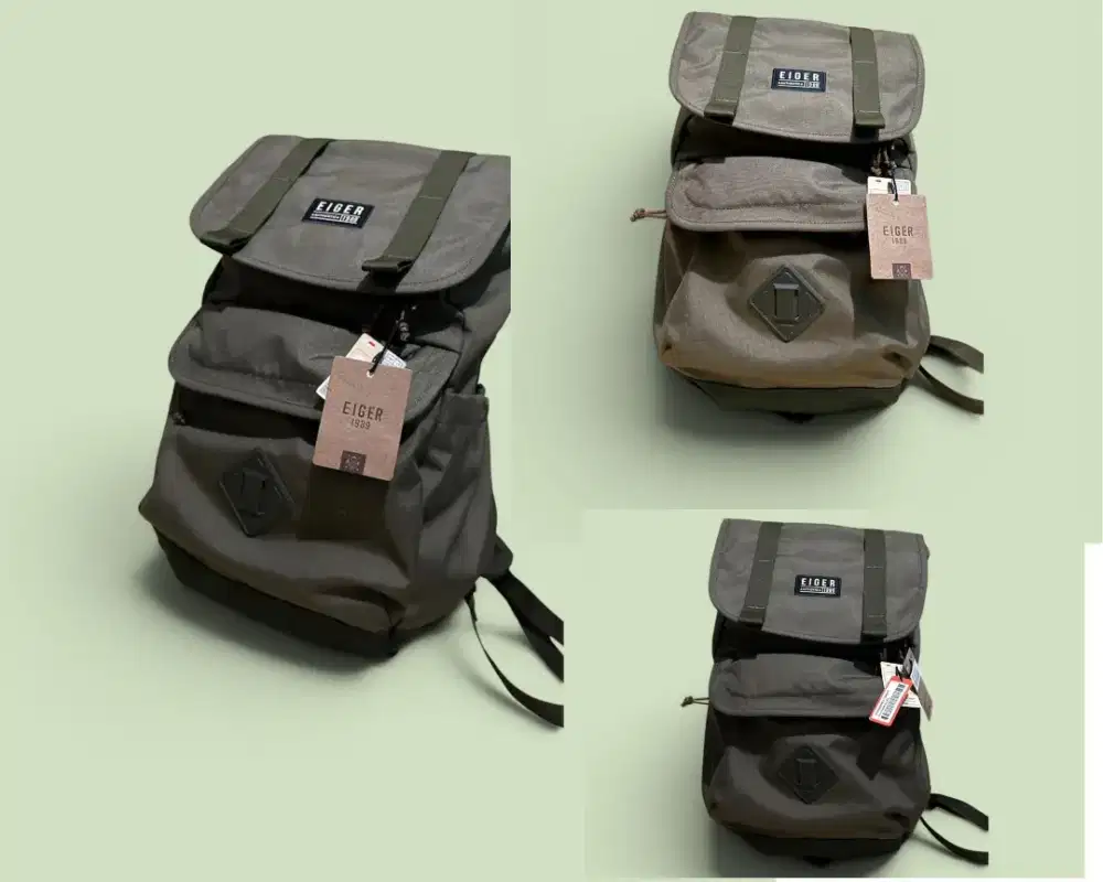 Tas Original Eiger SEKEN mulus pisan seperti baru - Eiger Daypack 21L