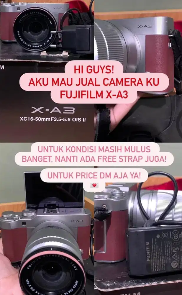 Fuji film x-a3 murahhh