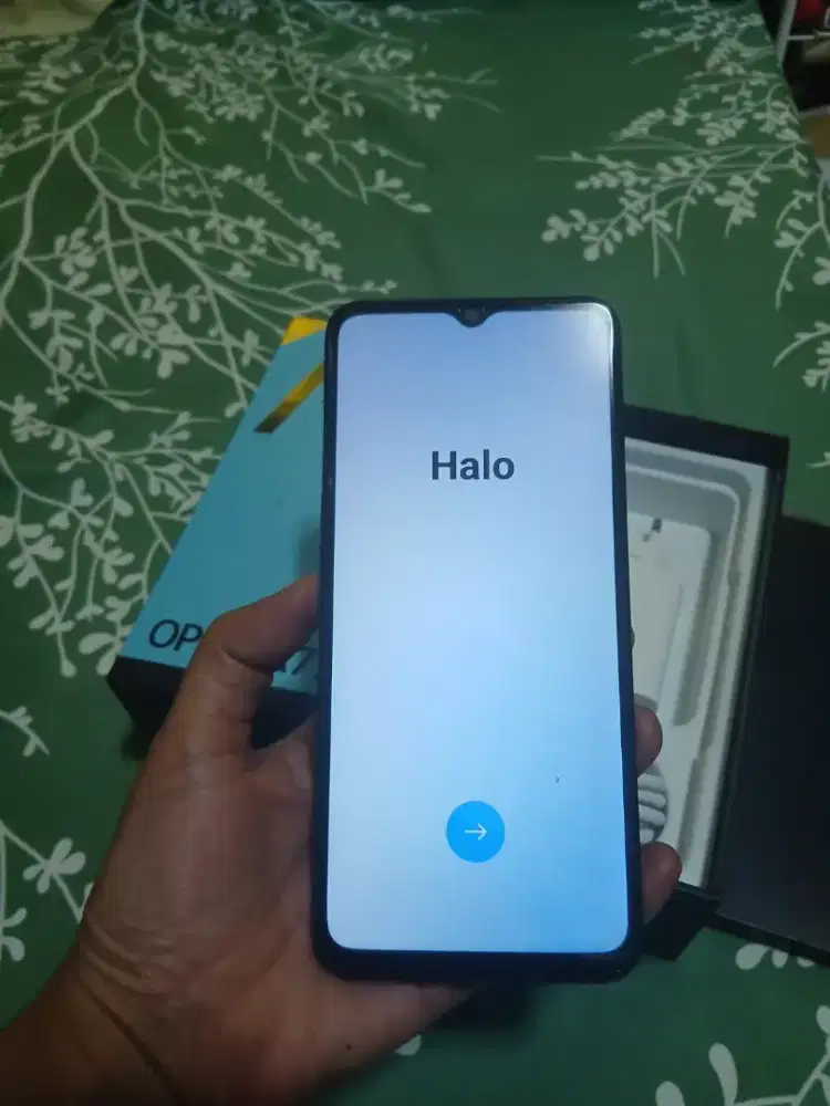 Hp OPPO A 77 S 8/128 GB Fullsett Original Mulus