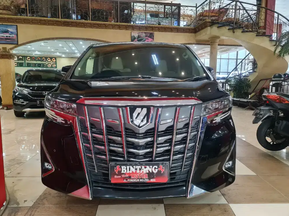 TOYOTA ALPHARD G 2018 KM RENDAH BLACK / MODEL THN 2019 [BINTANG MOTOR]