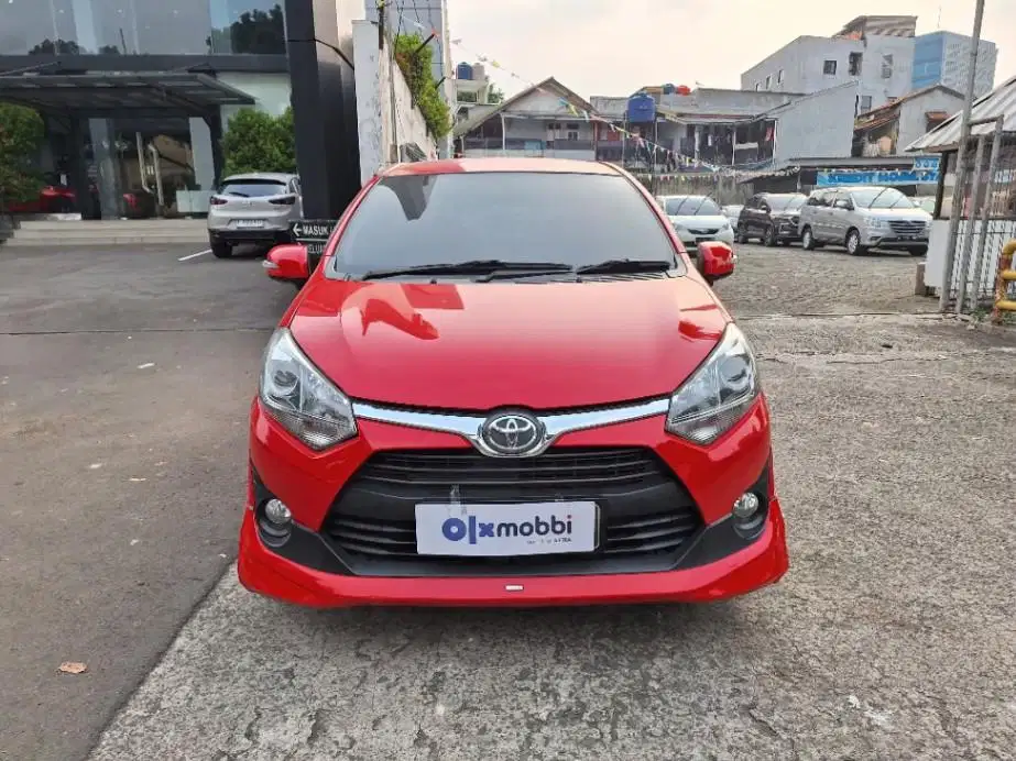 DP MURAH Toyota Agya 1.2 TRD Sportivo Bensin-AT 2020 Merah CAIUD