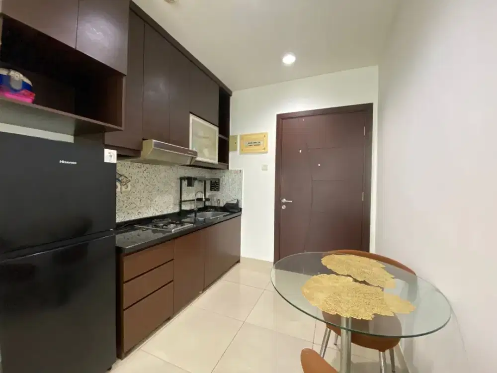 1BR furnish SIAP HUNI harga MURAH Apt.Central Park Tanjung Duren