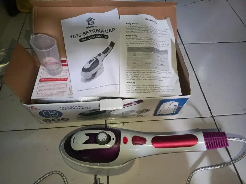 Jual setrika uap GM Bear