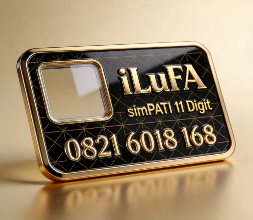 Telkomsel Spesial simPATI 11 Digit iLuFA 168 Limited Edition