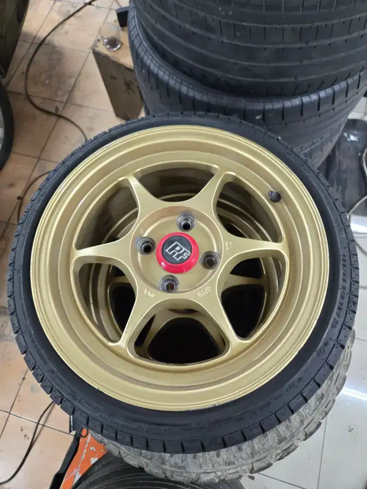 Velg R15 4x100 ex wuling air ev ban165 45 r15