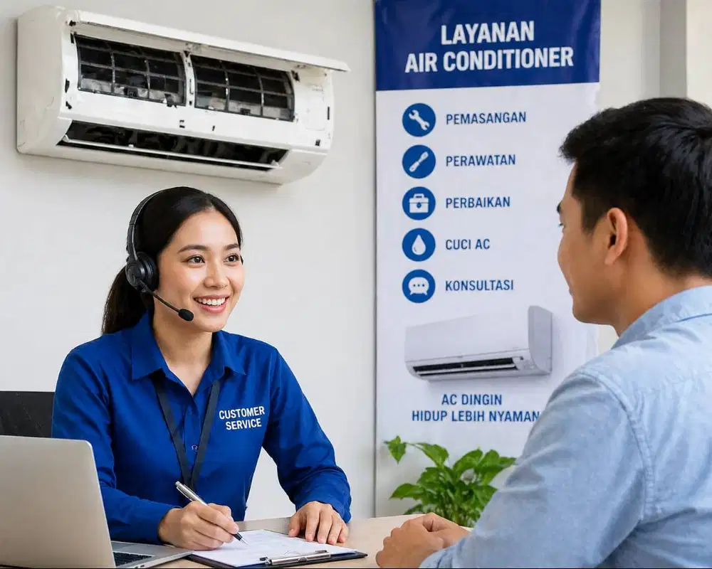 Lowongan Kerja: Customer Service Jasa Service AC & Elektronik