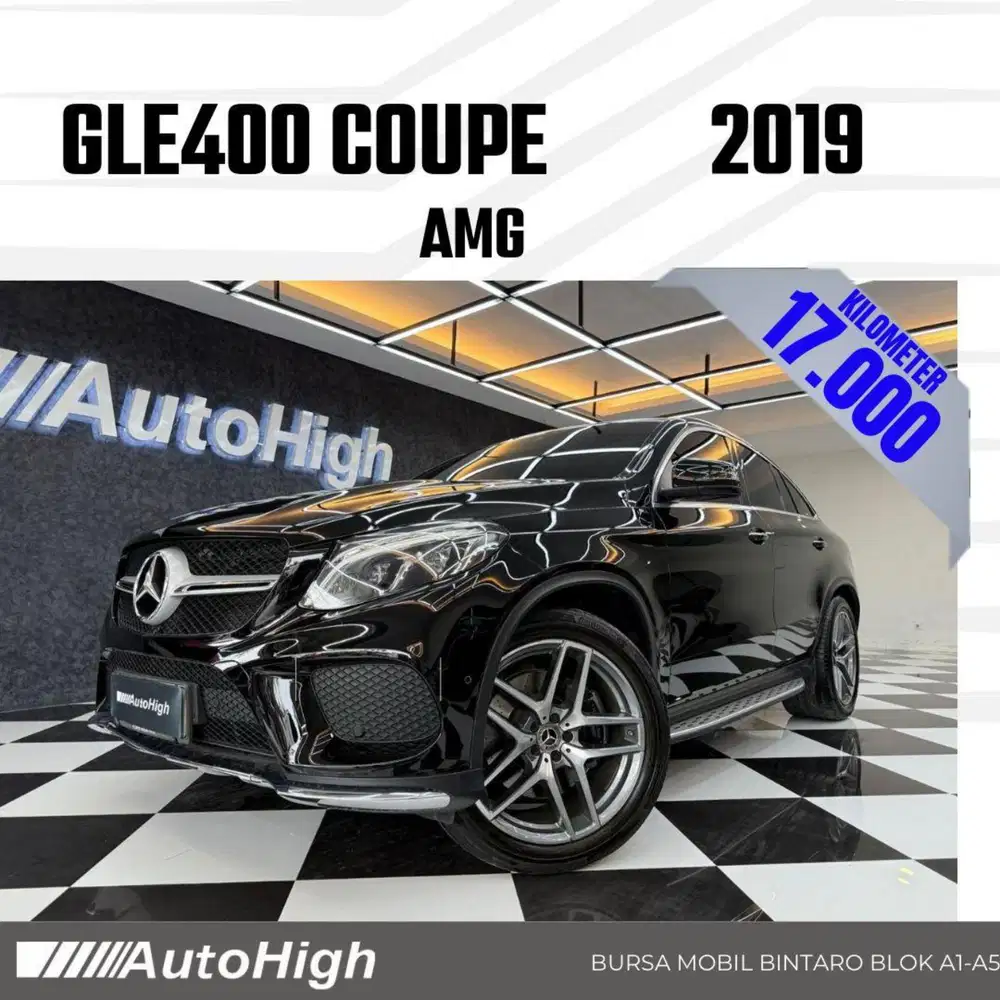 DP10% [Km17.000] GLE400 Coupe AMG 2019 / GLE 400 Reg 2020 #AUTOHIGH