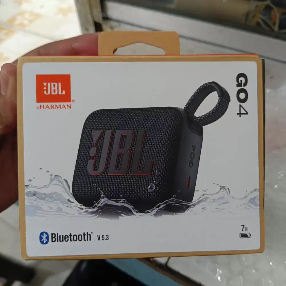 JBL Go 4 Bluetooth Speaker Super Bass IP67 Garansi Resmi
