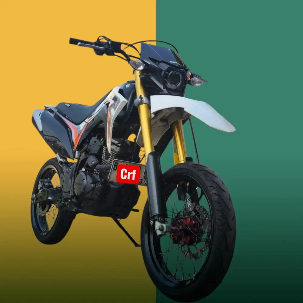 Honda CRF 150 L (KTP daerah bs kredit) 150L supermoto