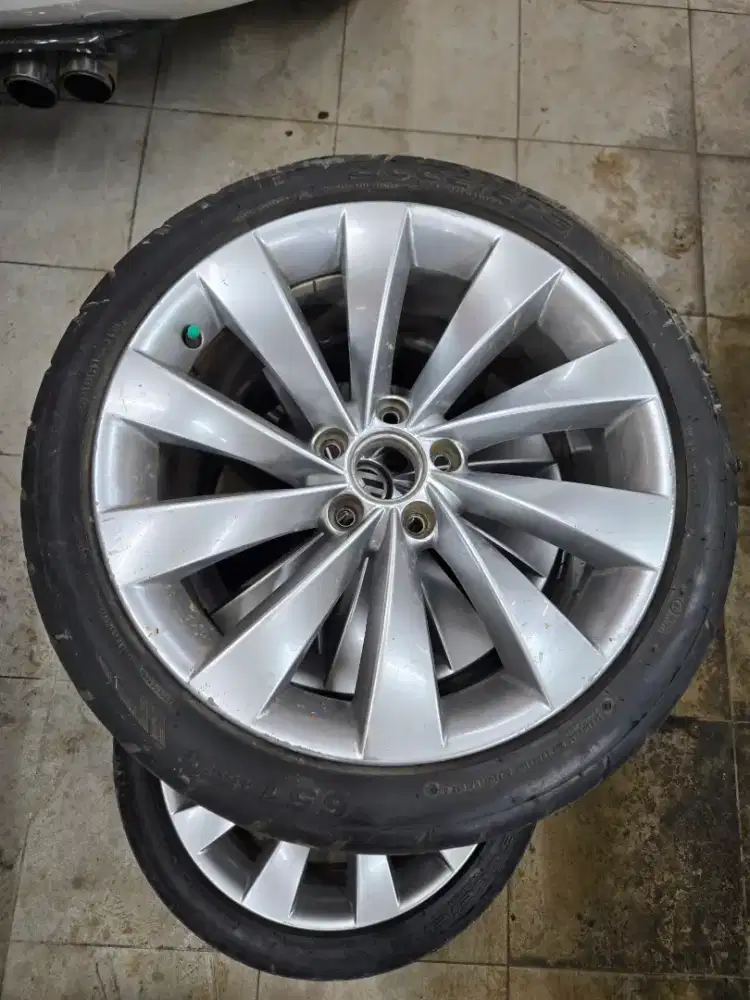 Velg original Vw Scirocco R18 5x112 Ban cuma bonus