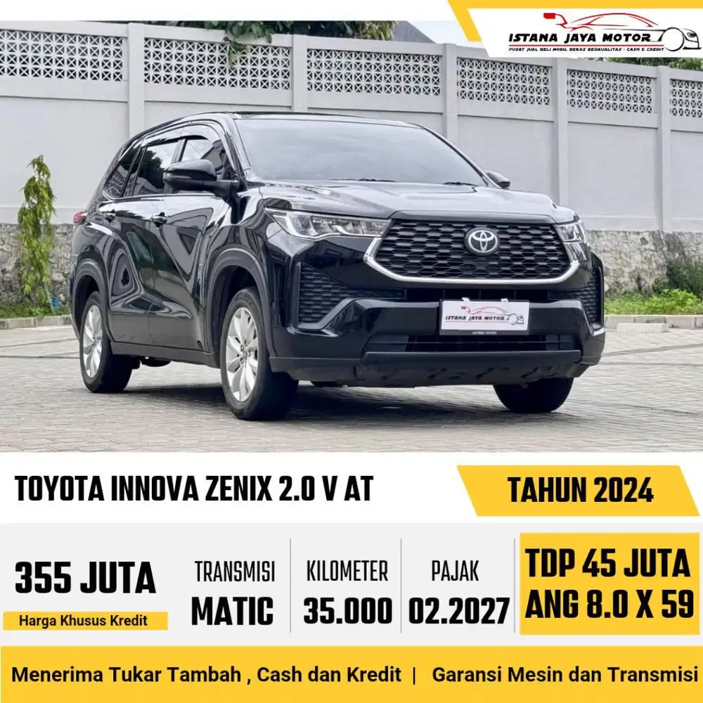 FACELIFT Toyota Innova Zenix V 2.0 CVT Automatic 2024